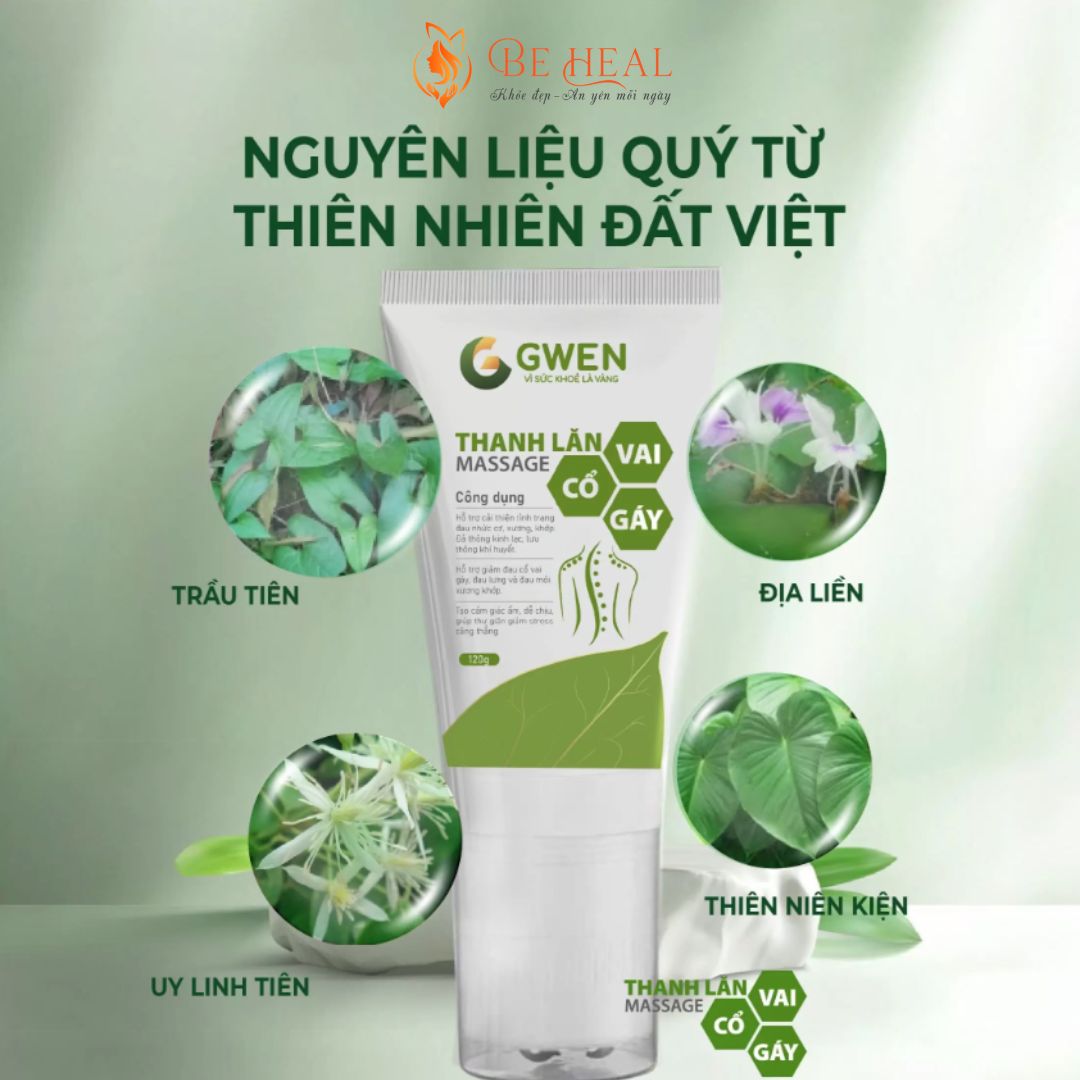 Thanh Lăn Massage Cổ vai Gáy