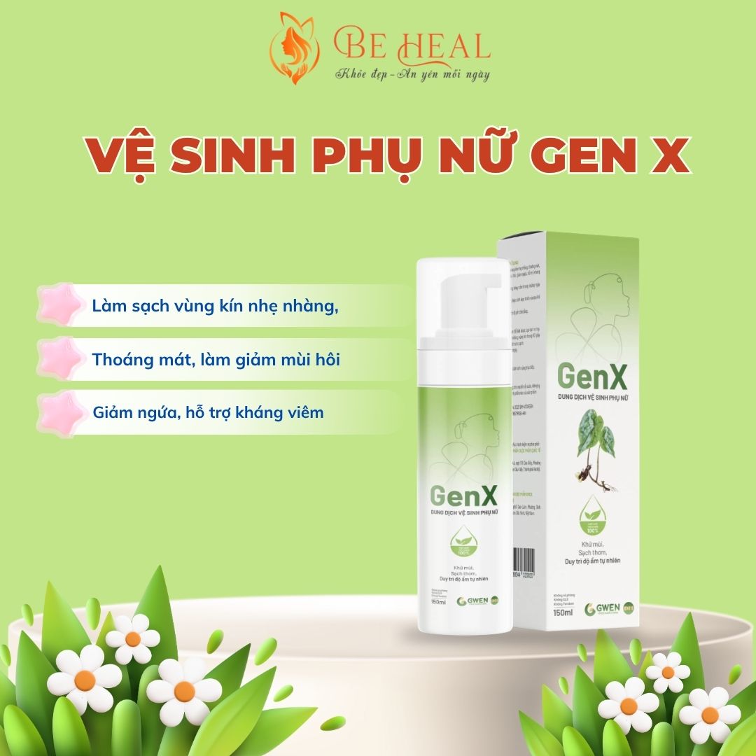 Vệ sinh phụ nữ Gen X