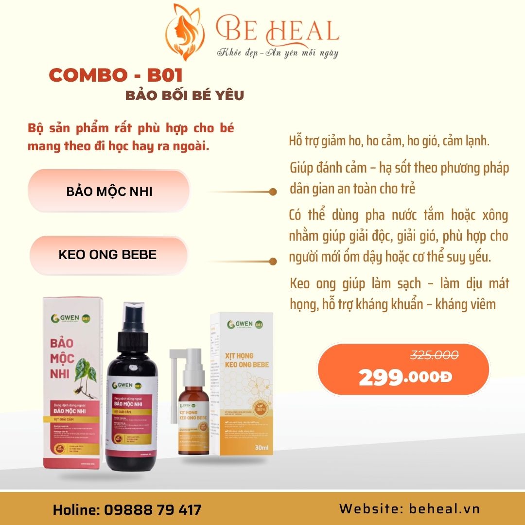 Combo B-01: Bảo bối Bé Yêu