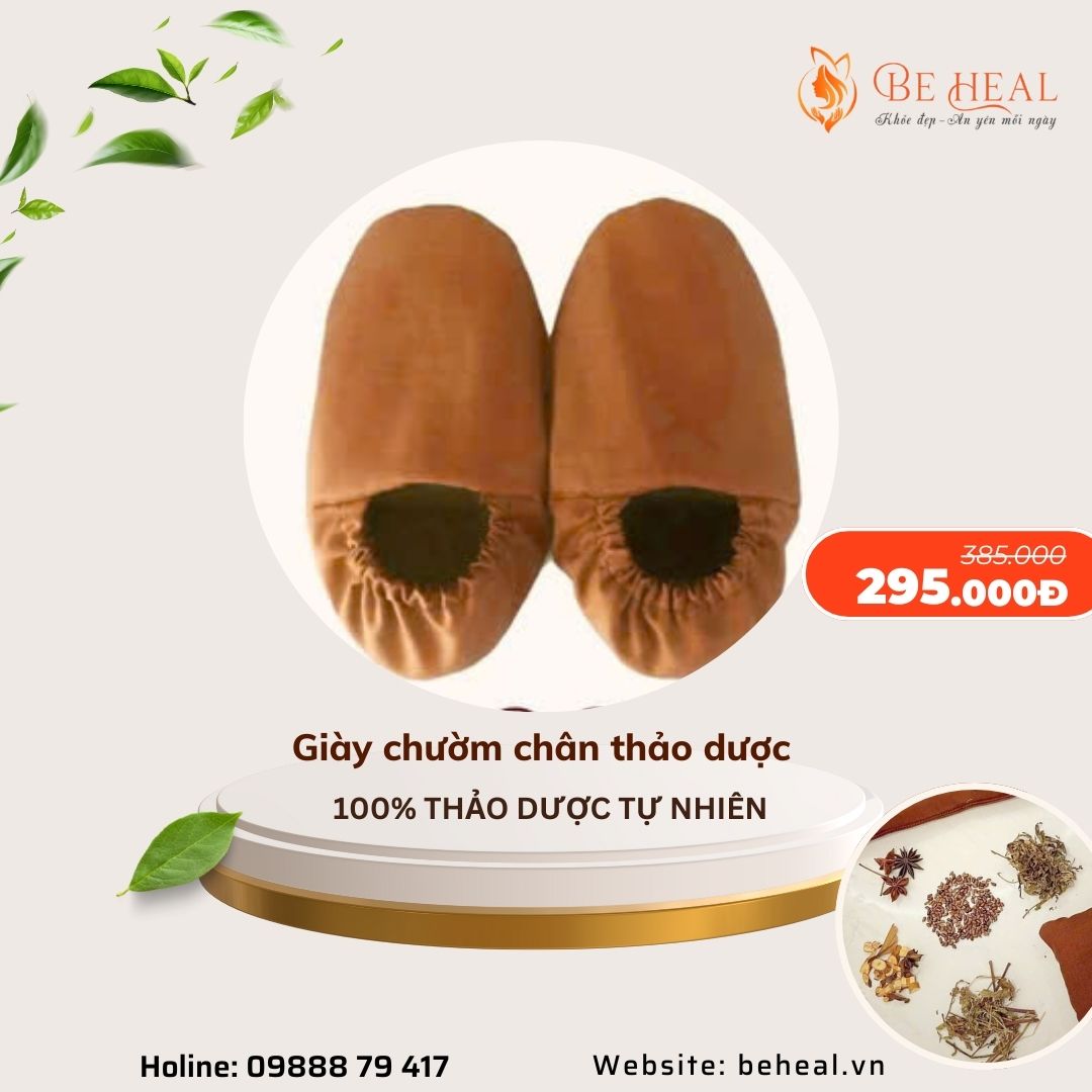Giày chườm thảo dược